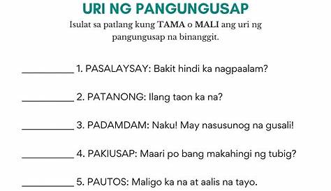 Mga Uri Ng Pangungusap Ayon Sa Gamit Filipino I Download Pptx | Porn