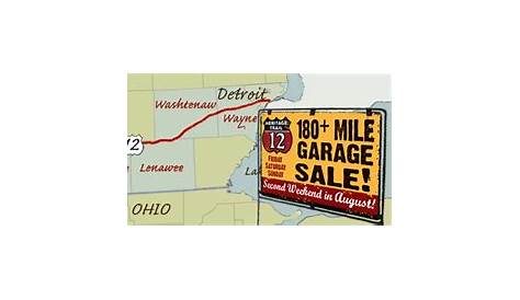 Michigan's longest garage sale is underway across U.S. 12