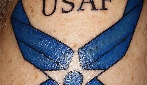 Air Force tattoo. I LOVE this!!!