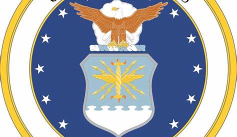 File:United States Air Force logo, blue and silver.jpg - Wikimedia Commons