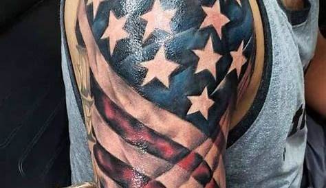 85+ Best Patriotic American Flag Tattoos — I Love USA (2019)