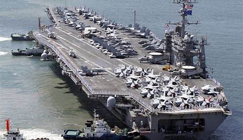 The Navy's Aircraft Carriers Have a Neat Trick to Kill More Enemy Ships