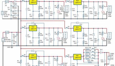 Usb Power Supply Circuit Diagram