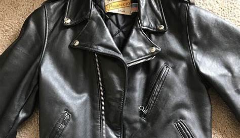 Used Schott Motorcycle Leather Jacket