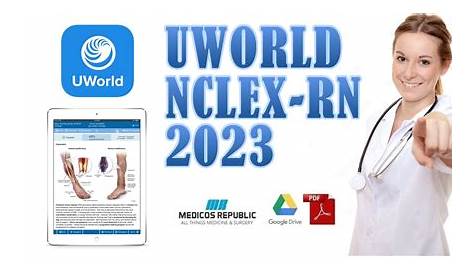 5 Week NCLEX Study Plan Uworld 2 Page - Etsy