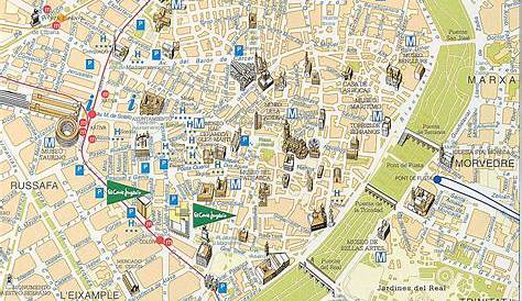 Carte Valence Espagne | Carte