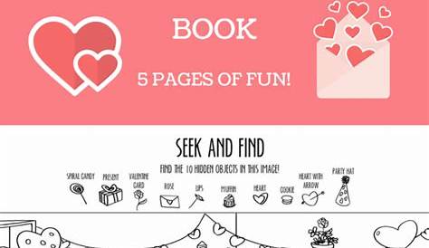 Valentine's Day Activity Book