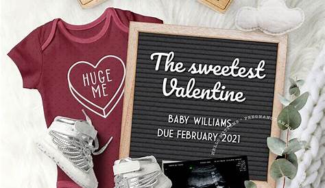 Valentine's Day Baby Announcement For Grandparents