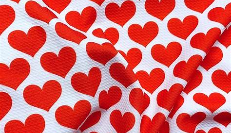 Bullet Fabric By The Yard Valentines Day Bullet Fabric Etsy