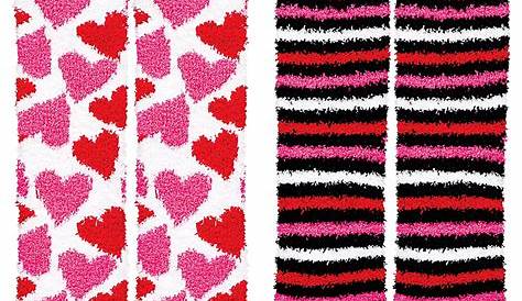 Valentine's Day Cozy Socks