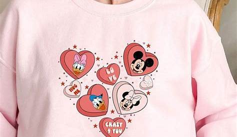 Valentine's Day Disney Sweatshirt
