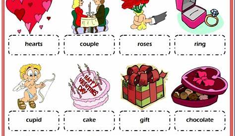Valentine's Day Vocabulary Multiple Choice ️ ️ ️ ITTT