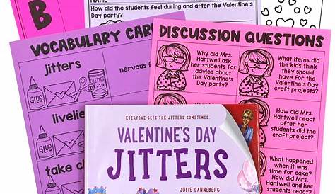 Valentine's Day Jitters Activities