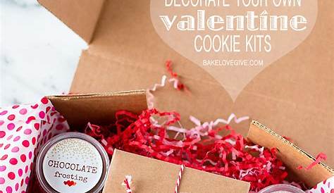 decorate your own valentine cookie kits Bake Love Give