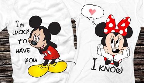 Mickey Mouse Shirt Valentines Day Shirt Minnie Mouse Etsy