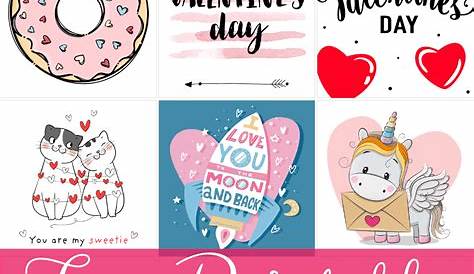 Valentines Day Card Printables PDF
