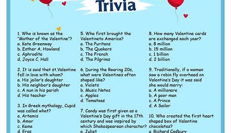 Valentine's Day Quiz Courageous Christian Father