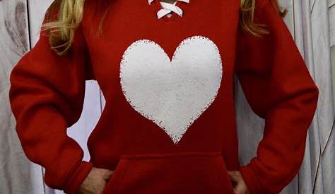 Valentine's Day Red Sweatshirt