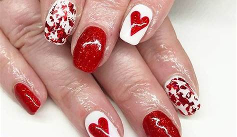 Valentine's Overlay Nails 15 Day Nail Art Ideas Wonder Forest