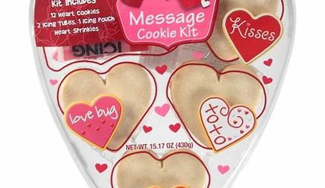 Valentine Cookie Decorating Kit Walmart Decorate Your Own Bake Love Give