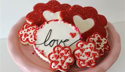 Valentine Cookies Love