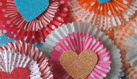 Valentine Crafts With Cupcake Liners 's Day Flowers For Kids Annmarie John