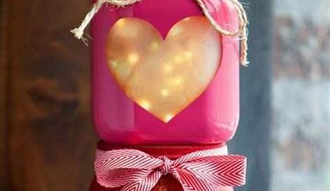 Valentine Crafts With Mason Jars 50+ 's Day Jar Ideas & Tutorials 2022