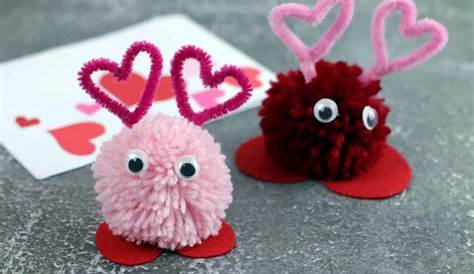 Valentine Crafts With Pipe Cleaners And Pom Poms 17 Diy Projects In 2020 Images Diy