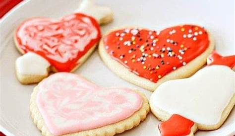 Valentine Cut Out Cookies