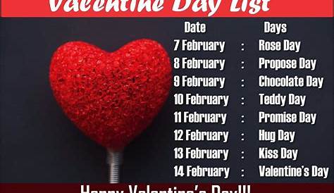 Valentine Day Time Table Hd 10+ Set Up