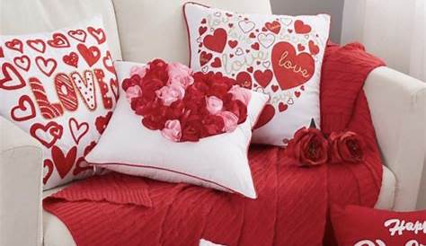 Valentine Decorative Pillows Red And Pink Hearts Pillow Kirklands