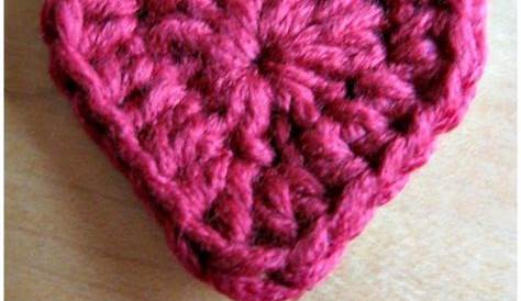 Valentine Love Heart Scarf Crochet Pattern