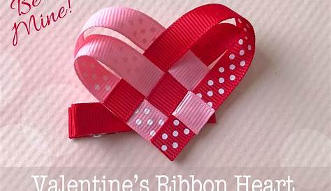 Valentine Ribbon Crafts Dollar Tree Quick And Easy Day Wreath Rural Mom