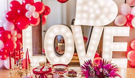 Simple Valentine's Day party Decor Ideas Classy Mommy