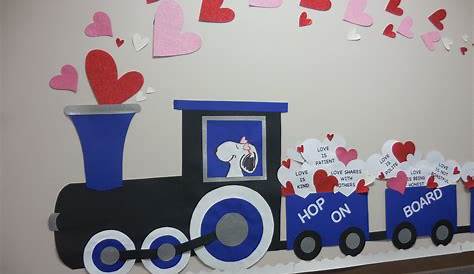 Valentine Train Decor Box Diy 's Day Card Box Diy 's Box