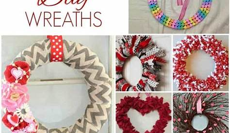 Valentine Wreath Crafts Teach Craft Love 's Heart S