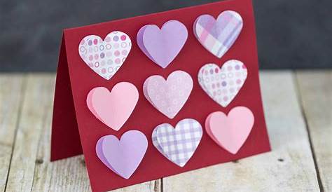 Valentines Cards Diy Ilovetocreate Blog Homemade Valentine