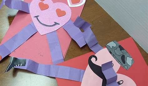 Valentines Construction Paper Craft Easy Diy Day Wreath Out Of For Kids For