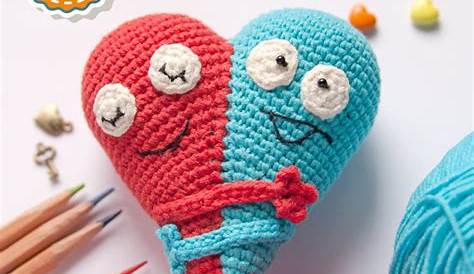 Valentines Couples Crochet Valentine Heart Couple ~ Zan