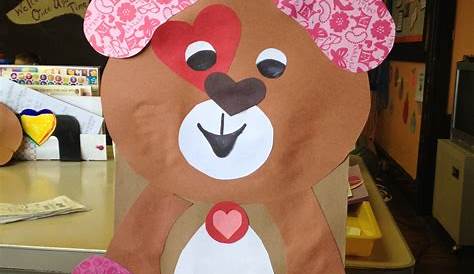 Valentines Day Bag Animal Decoration Valentine Bear Gift Craft Kit Oriental Trading