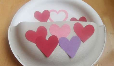 Valentines Day Card Holder Craft Valentine’s Heavy Duty Paper Plate Celebrating Holis