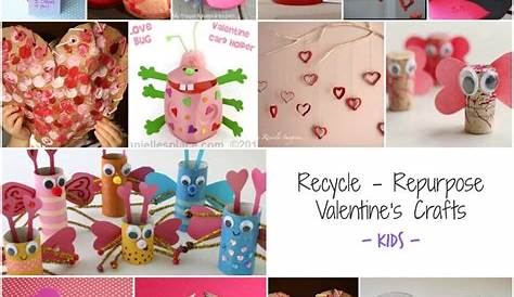 Valentines Day Craft Using Recyclables How To Recycle Easy Valentine's S