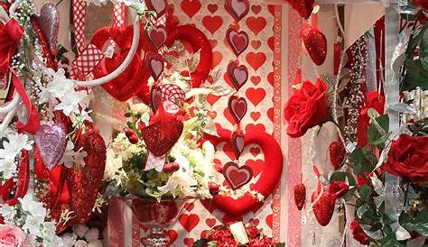 Valentines Day Decor In Store Ation For Diary Ation