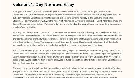 Valentines Day Essay