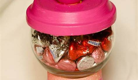 Valentines Day Gumball Machine Craft Valentine's In 2021