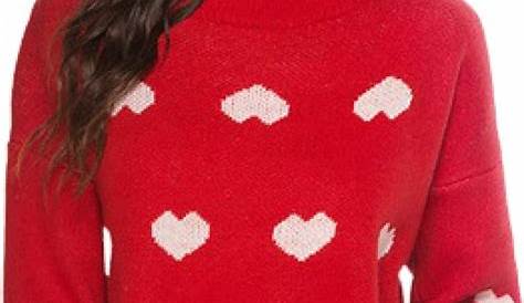 Valentines Day Red Sweater