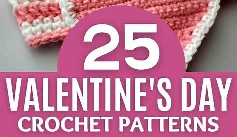 Valentines Day Scarf Pattern Crochet Valentine Craft Ideas Heart And Heart Tablecloths