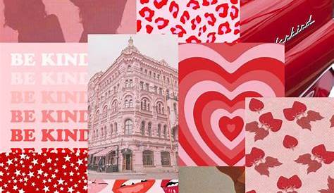 Valentines Day Wallpaper Aesthetic Collage Laptop