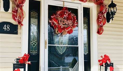 Valentines Decorating Ideas For Porch 54 Lovely Decor Valentine Day Valentine Door