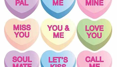 Valentine's Day Conversation Candy Heart Yard Decor Diy valentine's